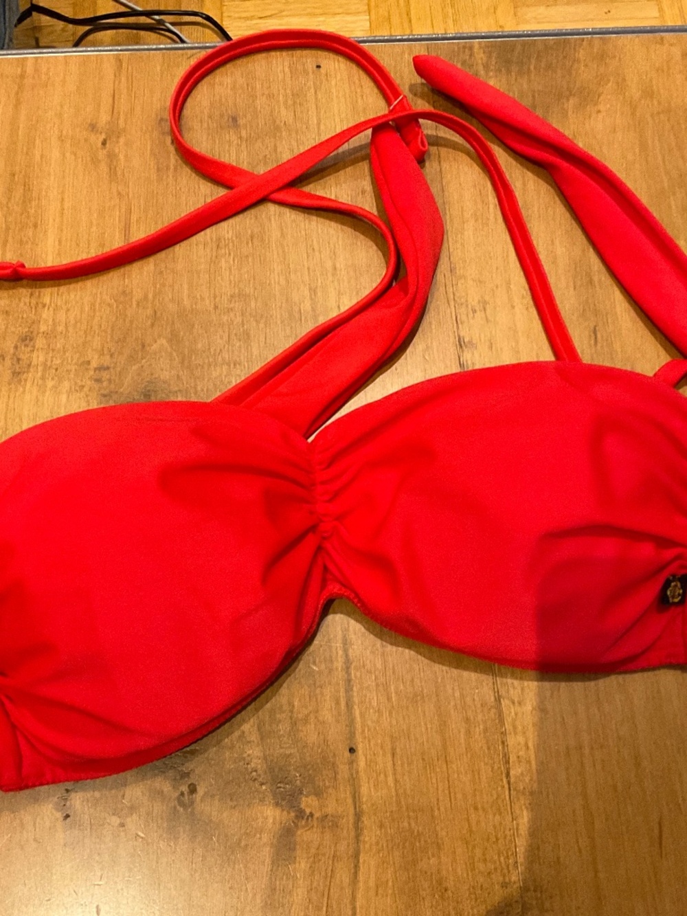 La vie en rose halter swim top or bra top